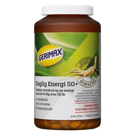 Daglig Energi 50+ 240 st.