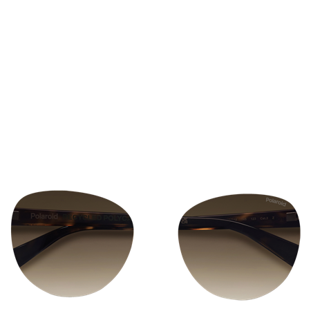 Polaroid Solbriller Havana, brown gradient polarized lenses