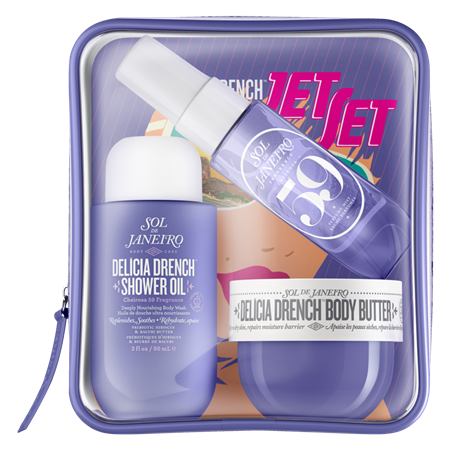 Delicia Drench Jet Set Body Collection