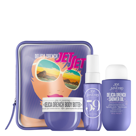 Delicia Drench Jet Set Body Collection