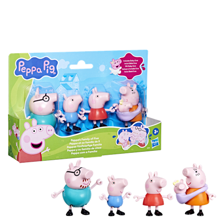 Pipsa Possun perhe 5-pack