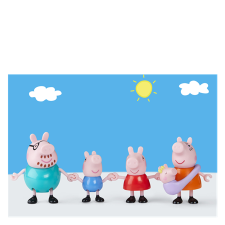Pipsa Possun perhe 5-pack