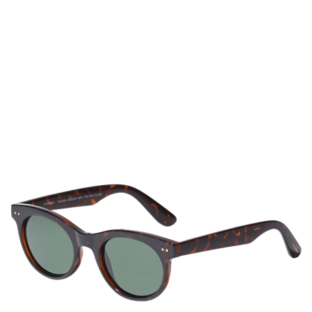 Jelena Aurinkolasit Brown, dark green lenses