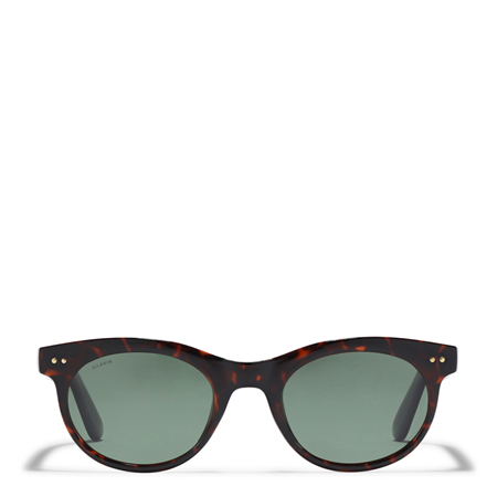 Jelena Aurinkolasit Brown, dark green lenses