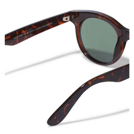 Jelena Aurinkolasit Brown, dark green lenses