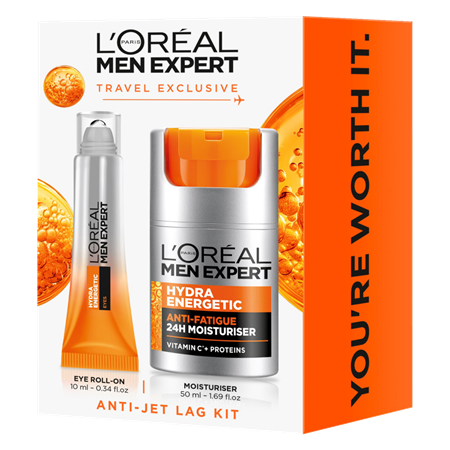 Men Expert Jet Lag Kit Eye & Moisturiser