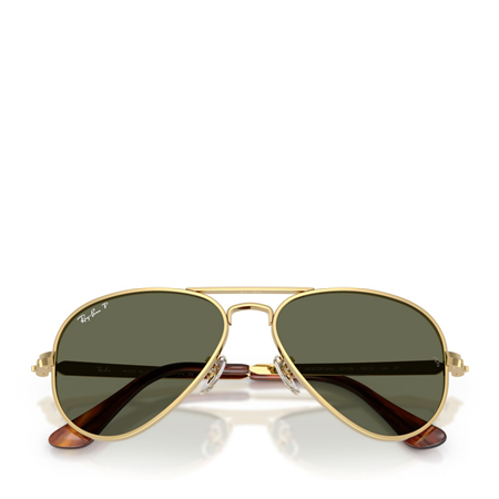 Aviator Max Solbriller Polished Arista/gold, green lenses