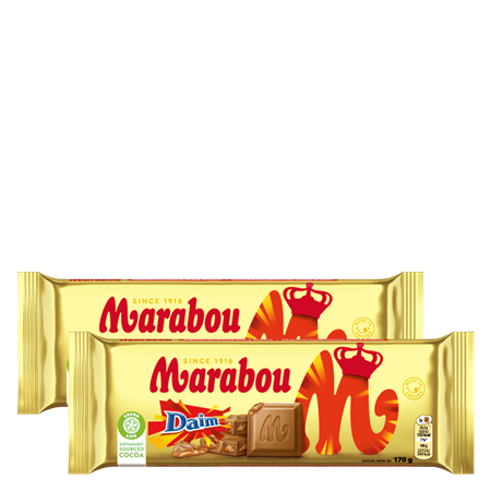 Chocolate Daim 2-pack