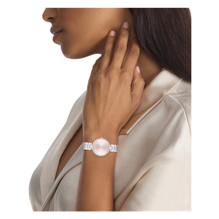 Calvin Klein ur med sart rosa urskive Stainless steel bracelet