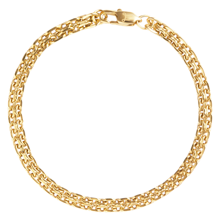 Timeless Watch & Darling Bracelet 18K PVD gold plated