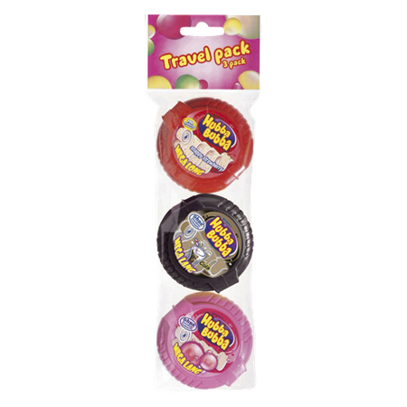 Hubba Bubba chewing gum 3-pack
