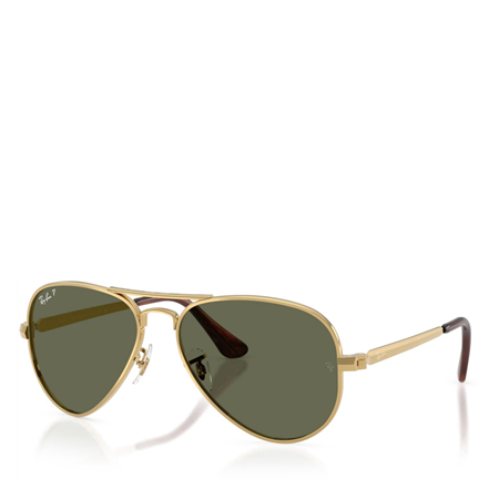Aviator Max Solbriller Polished Arista/gold, green lenses
