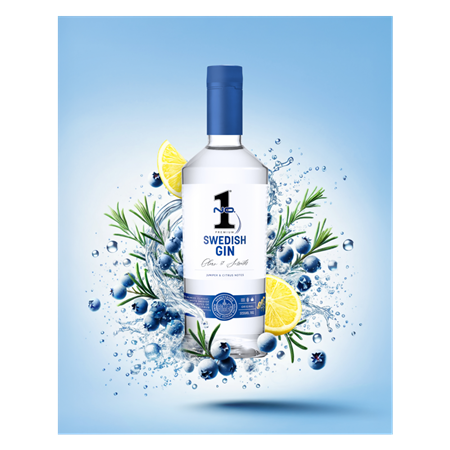 Swedish Gin Juniper & Citrus PET
