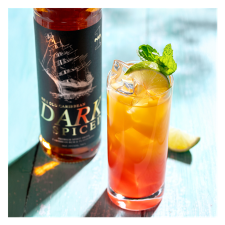 Caribbean Dark Spiced Rum Sweden