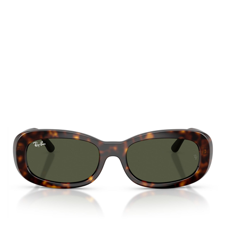 Ray-Ban® Black Havana Aurinkolasit Black/havana, dark green lenses