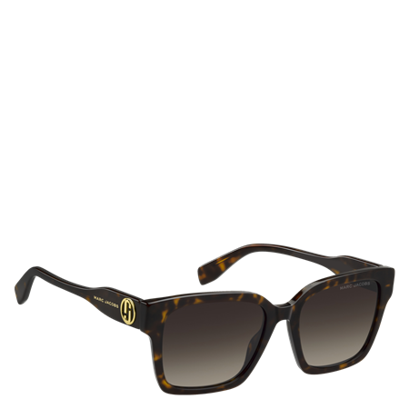 Havana Retangular Aurinkolasit Brown gradient lenses