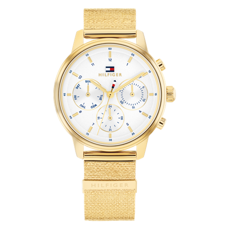 Tommy Hilfiger klokke Ionic plated thin gold steel