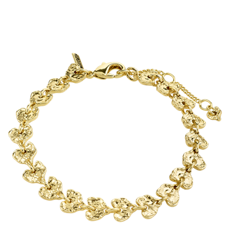 CIREN armbånd med hjerter Gold plated