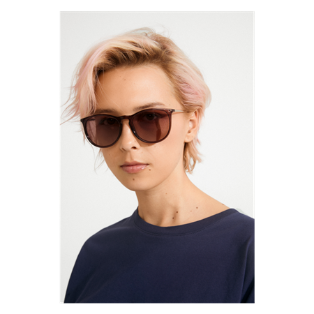 Vanille Aurinkolasit Brown/Pink / Metal Frame