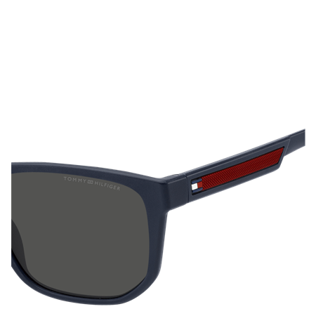Blue/Red Aurinkolasit Grey lenses