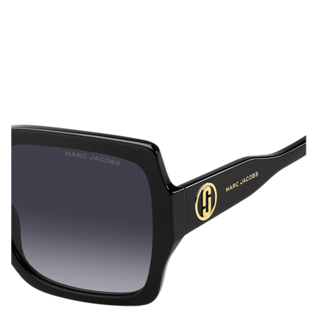 Black Aurinkolasit Dark grey shaded lenses