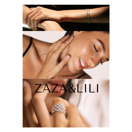 Enlace Ring Rhodium plated