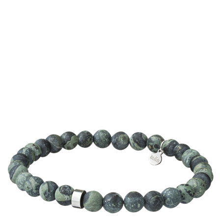 Stretch armband Matte green