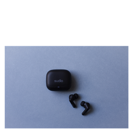 C8 true langattomat nappikuulokkeet Black