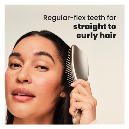 Hiusharja Ultimate Detangler Chrome Gold