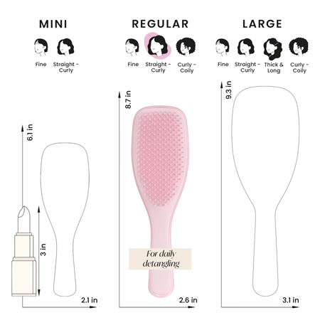 Hårbørste Ultimate Detangler, Millennial pink