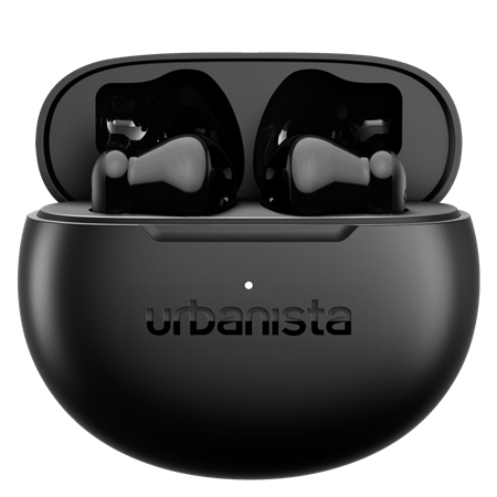 Austin 2 langattomat nappikuulokkeet Midnight Black