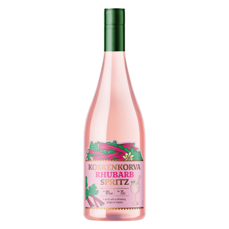 Koskenkorva Rhubarb Spritz