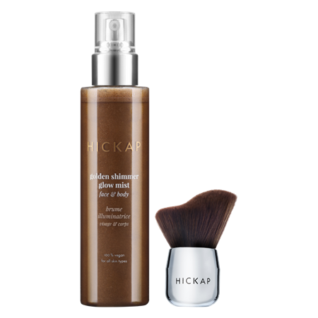 Golden Shimmer Glow Set Mist & Brush