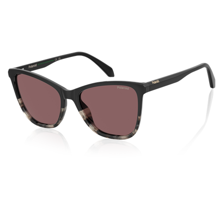 Havana Black Aurinkolasit Violet polarized lenses
