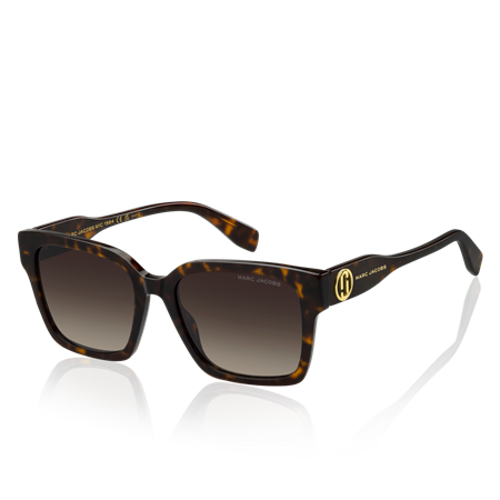 Havana Retangular Aurinkolasit Brown gradient lenses