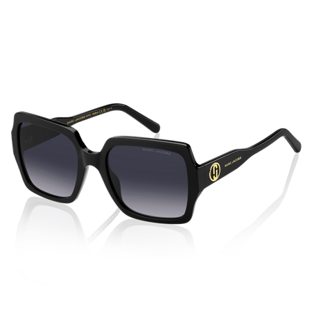 Black Aurinkolasit Dark grey shaded lenses