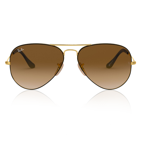 Ray-Ban® Aviator Solbriller Arista, gradient brown lenses