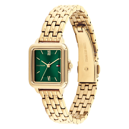 Tommy Hilfiger klocka Ionic plated thin gold steel