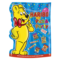 HARIBO PARTY SIZE BAGS PICK & PARTY