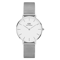 DANIEL WELLINGTON Classic Petite Sterling kello Stainless steel mesh strap