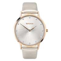 SEKONDA Ladies' watch Silver grey dial, silver grey strap