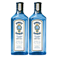 HOUSE OF BOMBAY BOMBAY SAPPHIRE LONDON DRY GIN 2-PACK