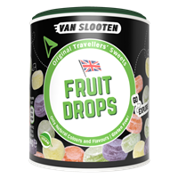 VAN SLOOTEN TRAVELLERS’ SWEETS FRUIT DROPS