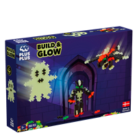 PLUSPLUS Build & Glow -rakennussarja 360 kpl