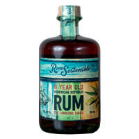 RON SOSTENIBLE 8 Year Old Dark Rum Dominican Republic