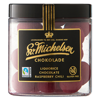 SV. MICHELSEN Liquorice chocolate Raspberry/Chili