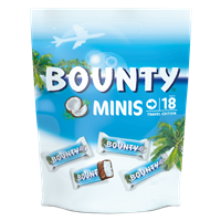 BOUNTY Chocolate minis - big size bags