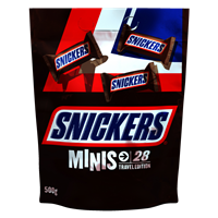 SNICKERS Chocolate minis - big size bags