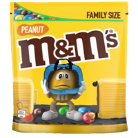 M&M'S Family - big size bags Peanut