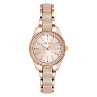 ANNE KLEIN Muotikello Light Pink / rose gold-tone